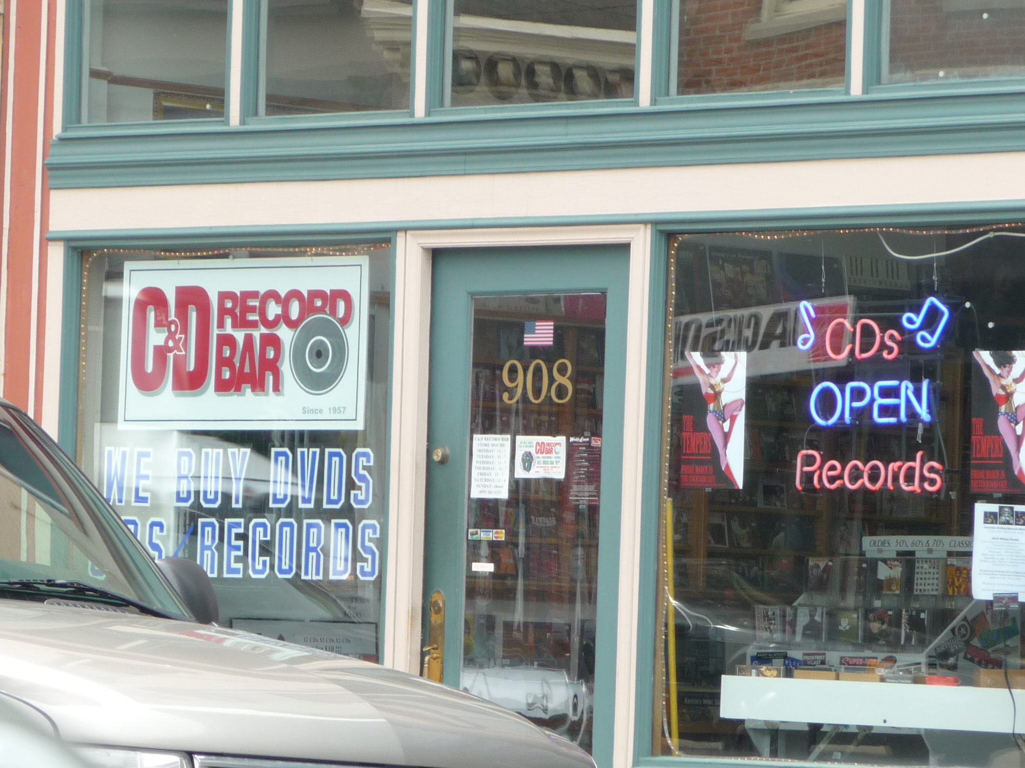 Newport Map C&D Record Bar